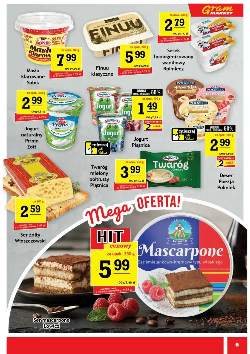 Strona 6 z gazetki Gram Market