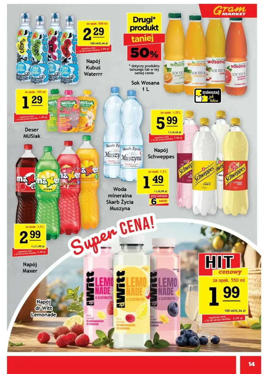 Strona 14 z gazetki Gram Market