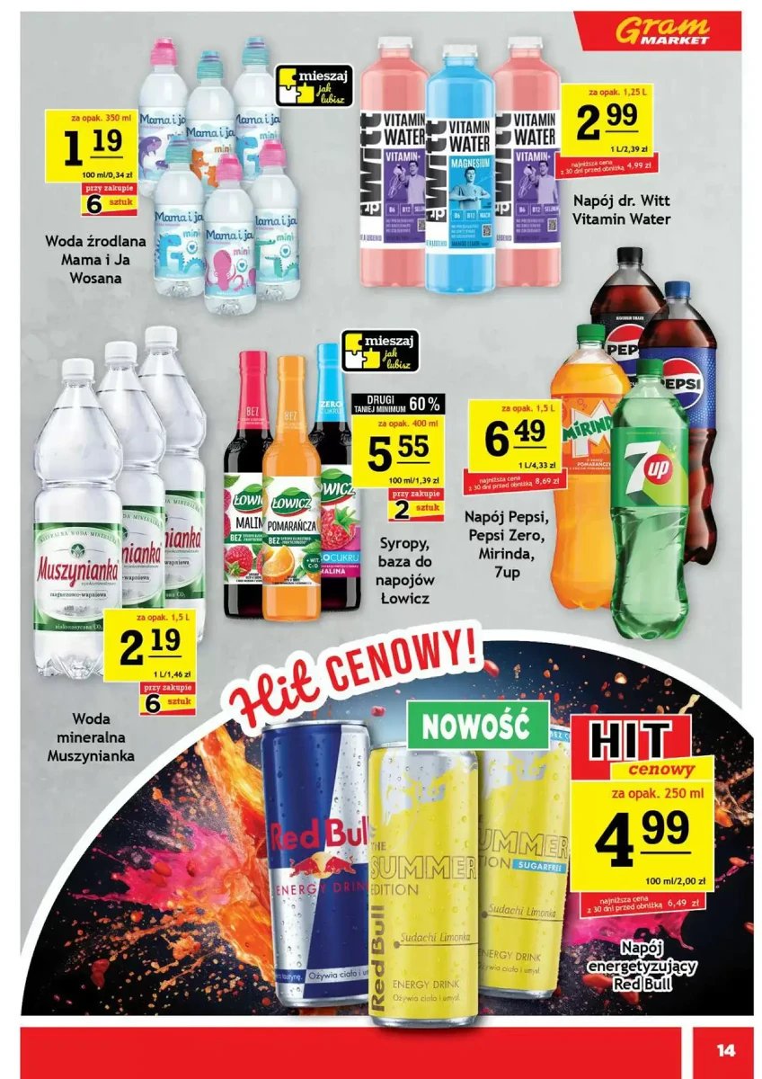 Strona 14 z gazetki Gram Market
