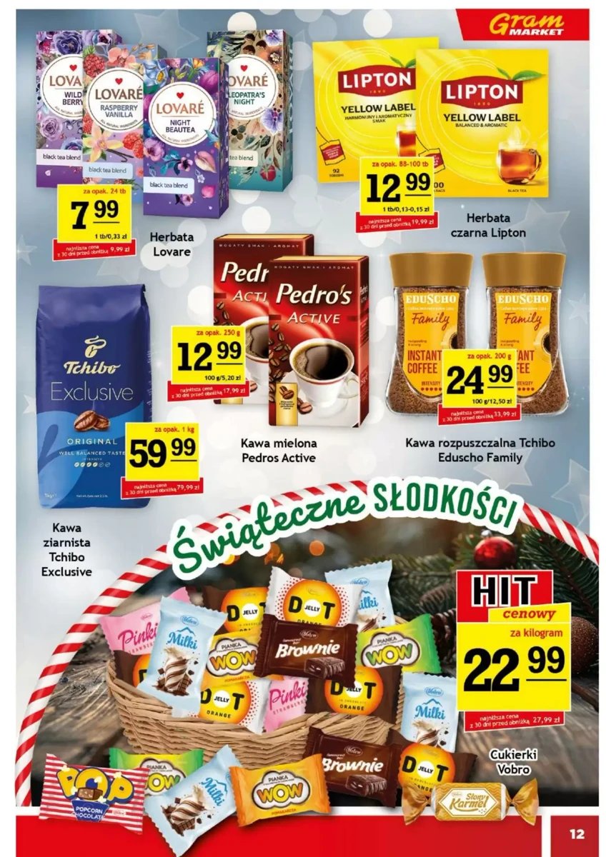 Strona 12 z gazetki Gram Market