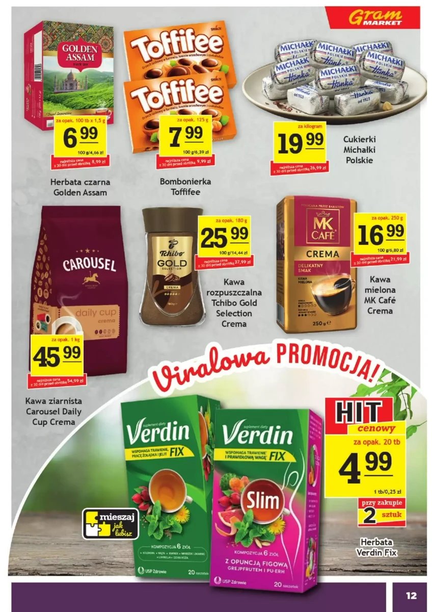 Strona 12 z gazetki Gram Market