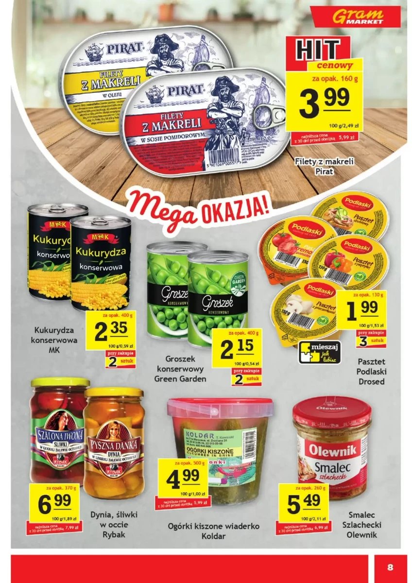 Strona 8 z gazetki Gram Market