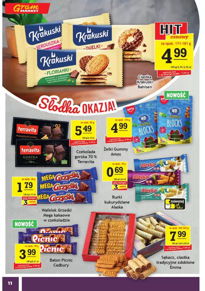Strona 11 z gazetki Gram Market