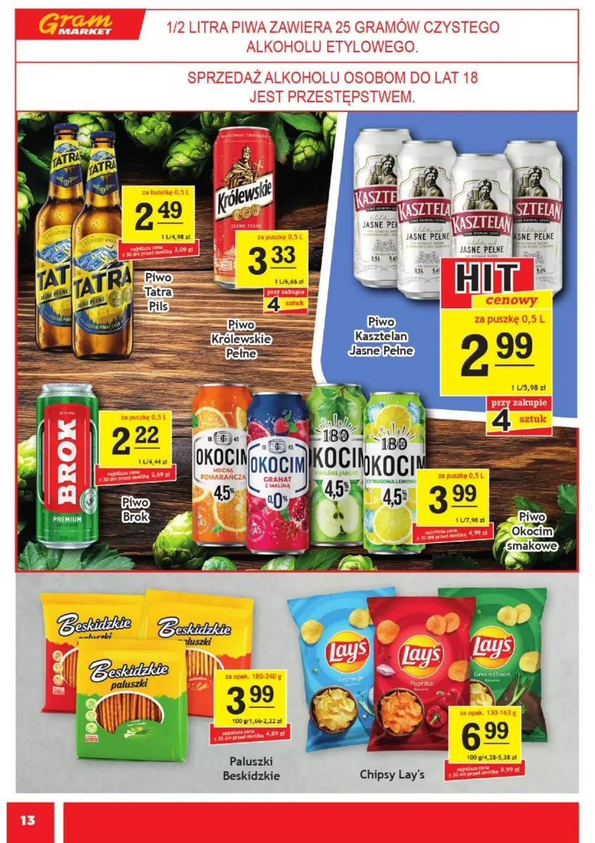 Strona 13 z gazetki Gram Market