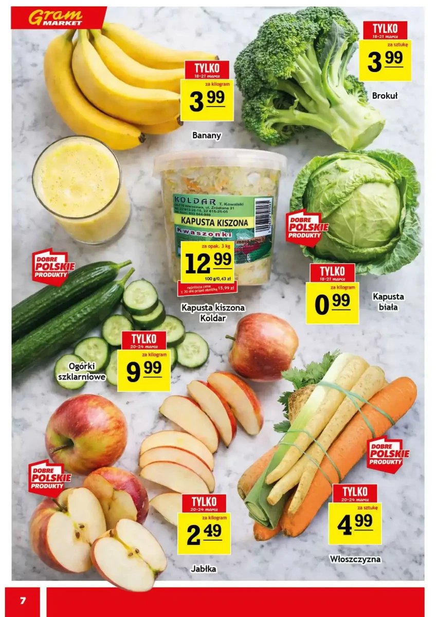 Strona 7 z gazetki Gram Market