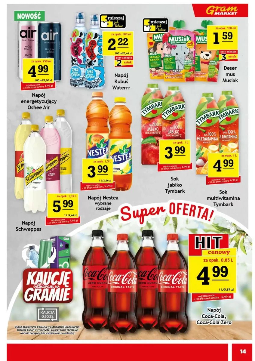 Strona 14 z gazetki Gram Market