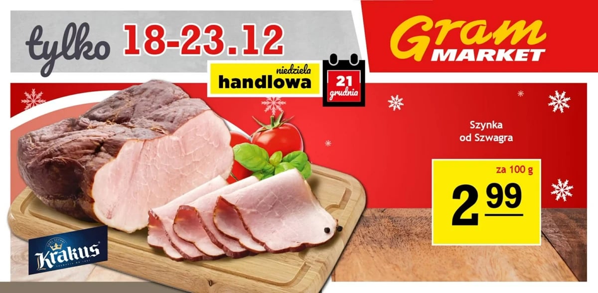 Strona 1 z gazetki Gram Market