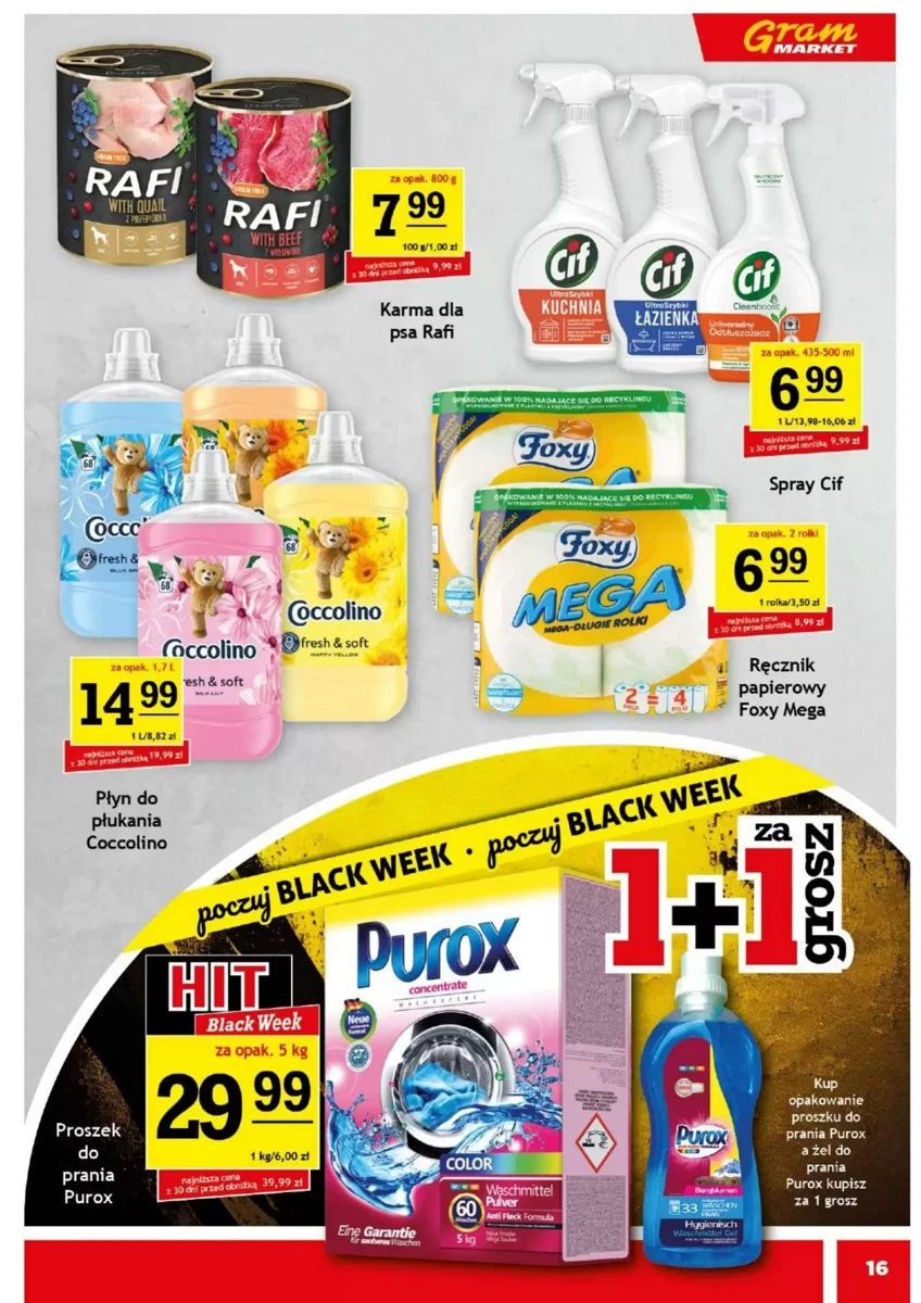 Strona 16 z gazetki Gram Market