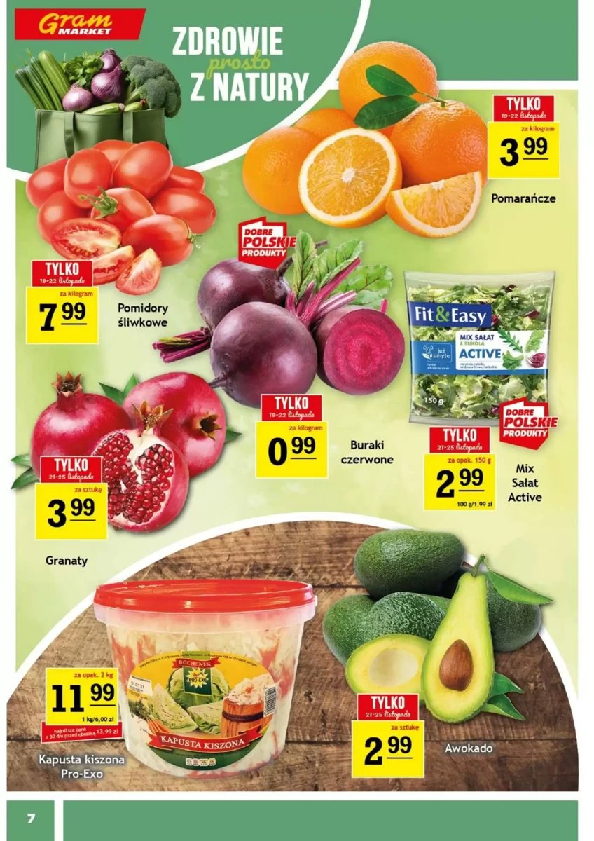 Strona 7 z gazetki Gram Market