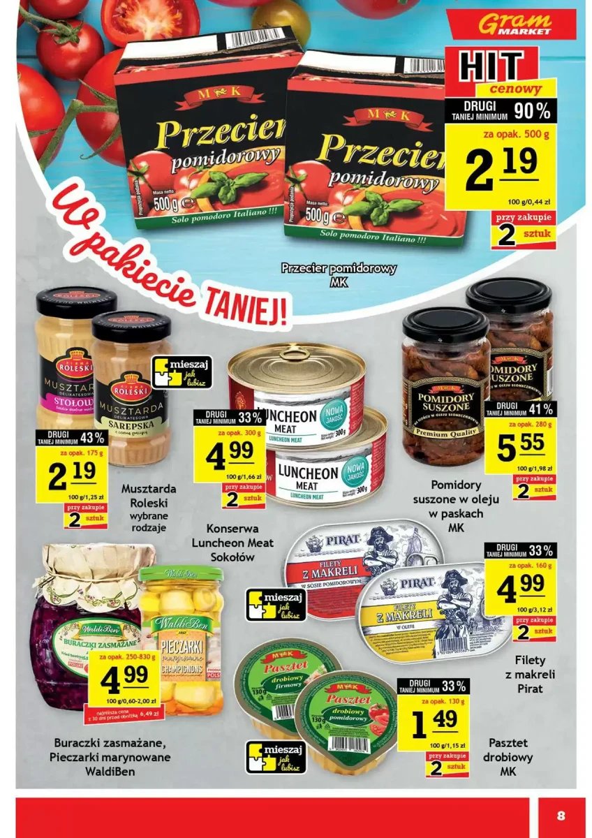 Strona 8 z gazetki Gram Market
