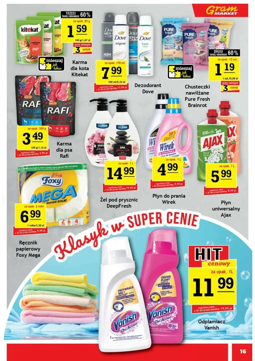 Strona 16 z gazetki Gram Market