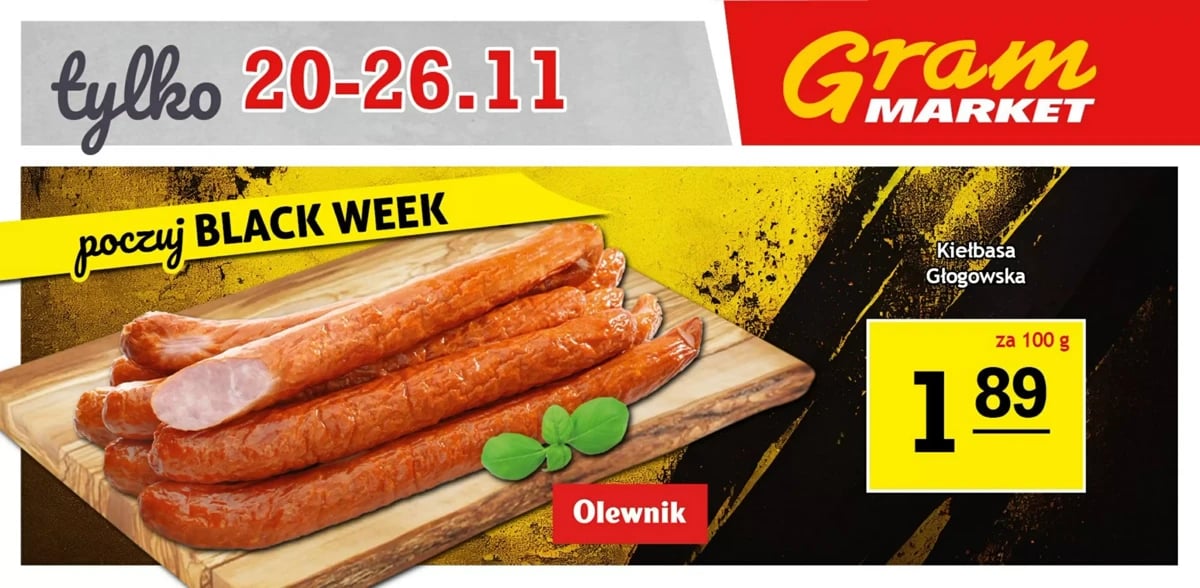 Strona 1 z gazetki Gram Market