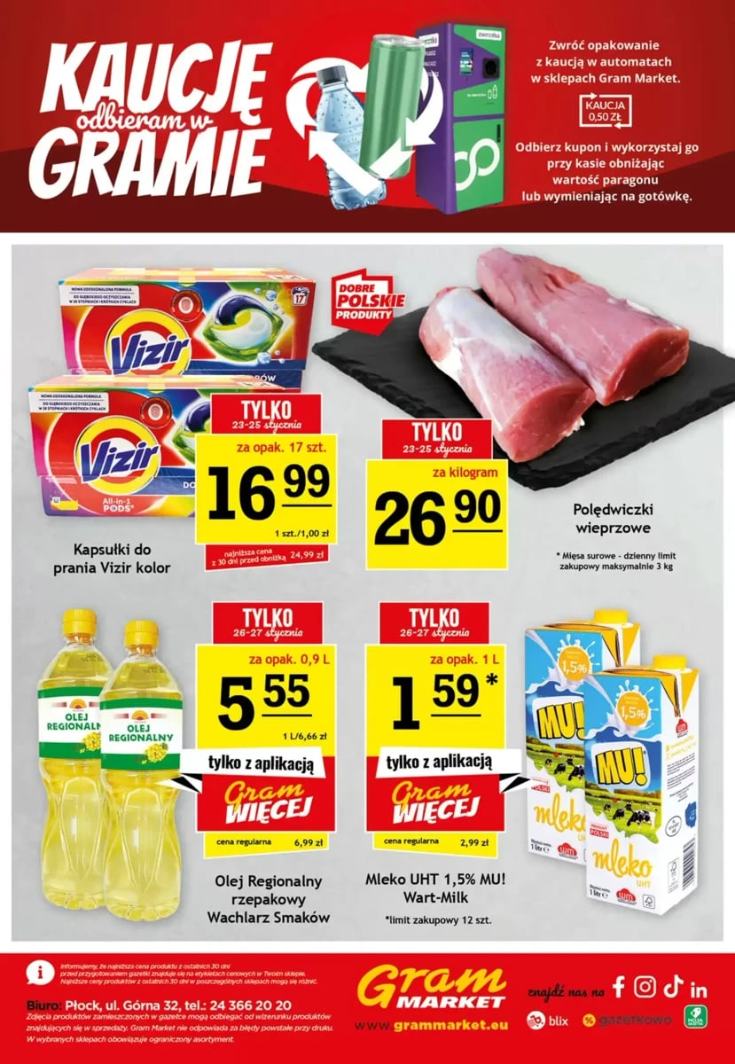 Strona 16 z gazetki Gram Market