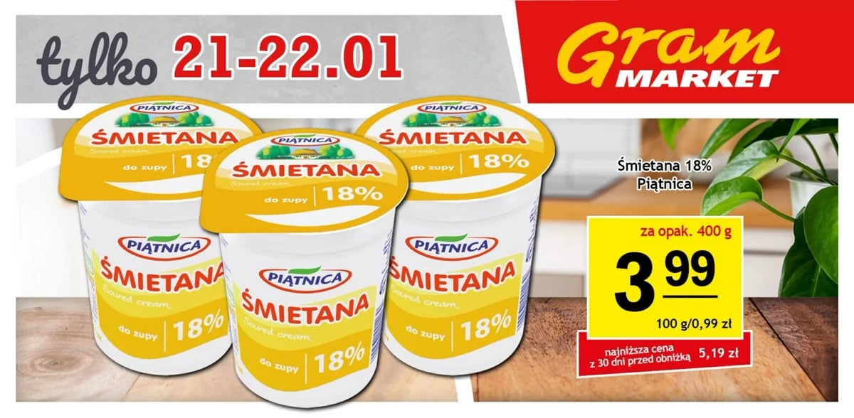 Strona 1 z gazetki Gram Market
