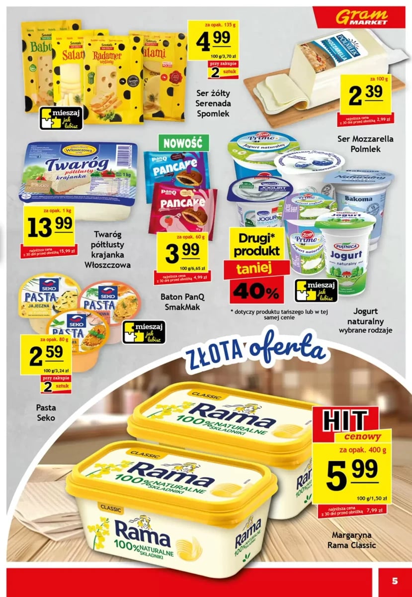 Strona 5 z gazetki Gram Market
