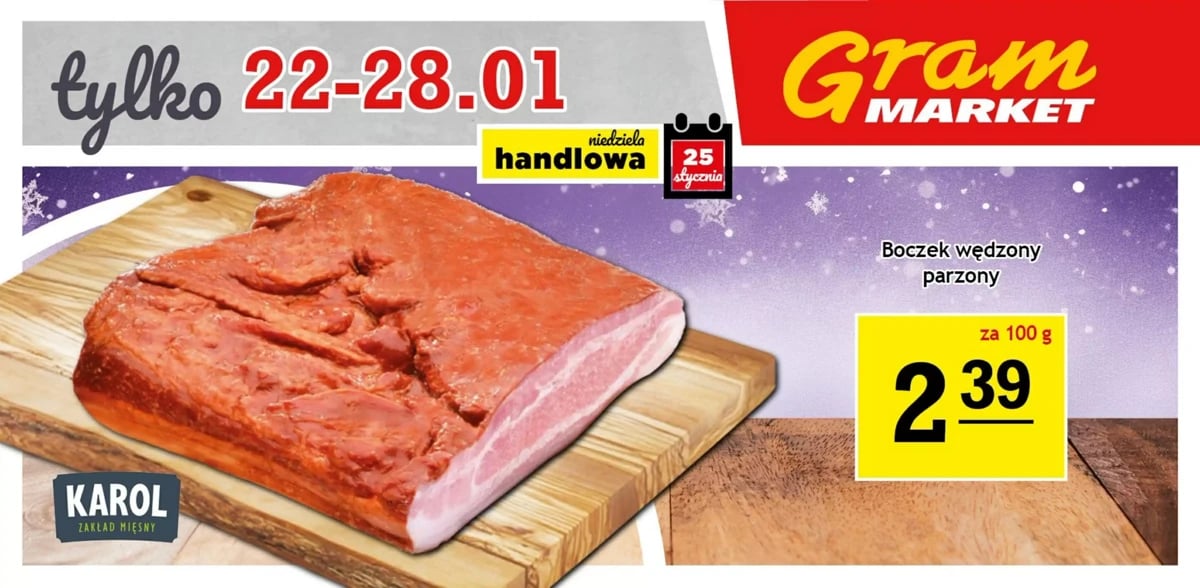 Strona 1 z gazetki Gram Market