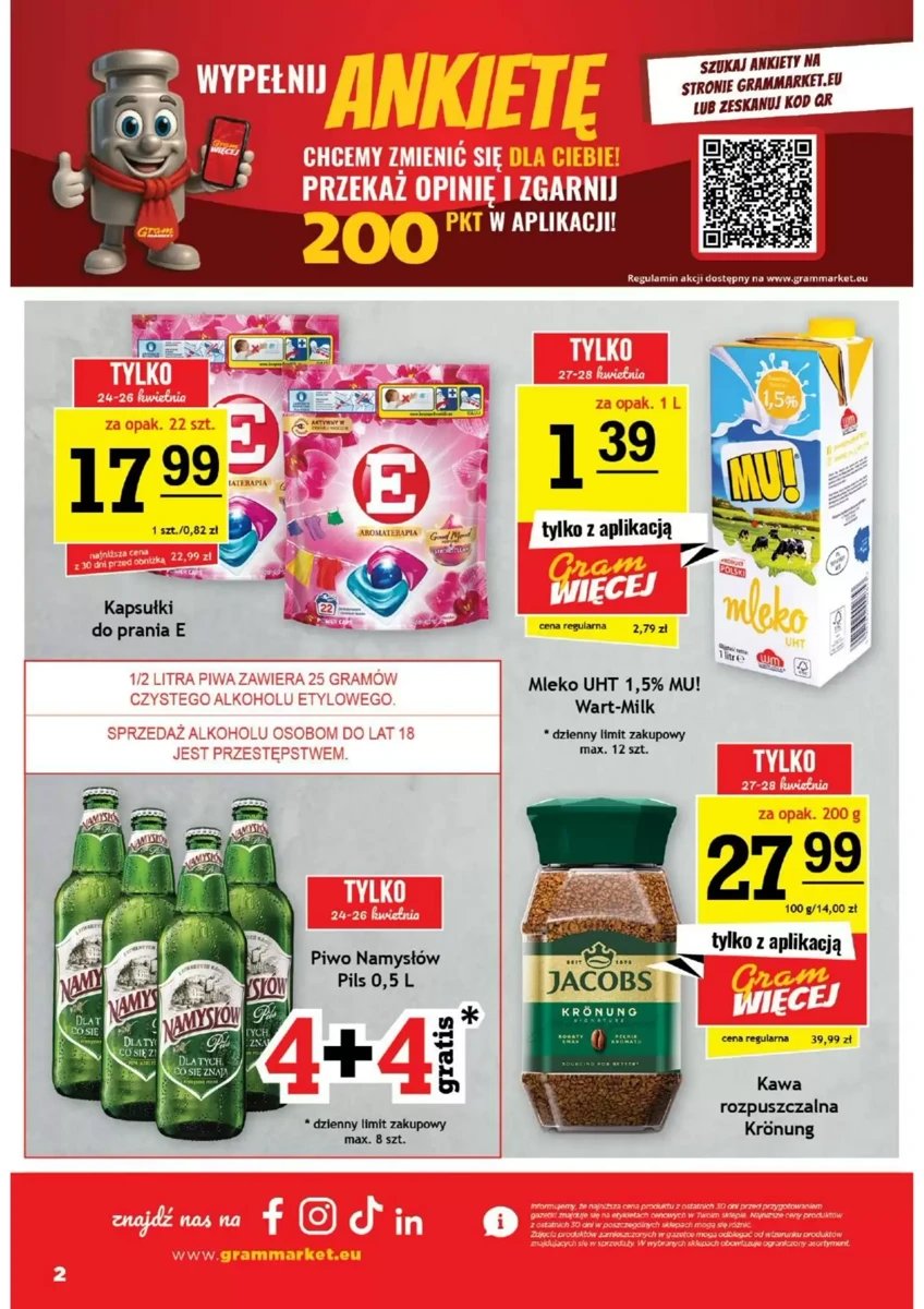Strona 2 z gazetki Gram Market