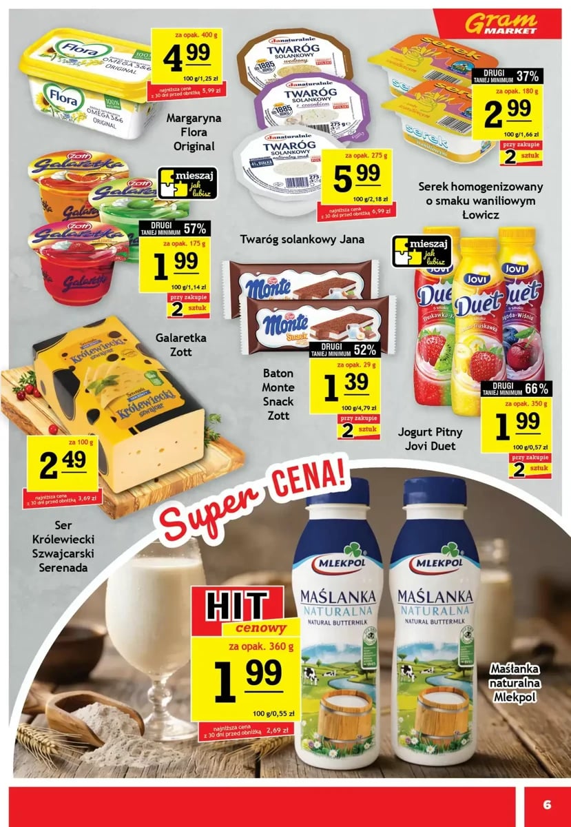 Strona 6 z gazetki Gram Market