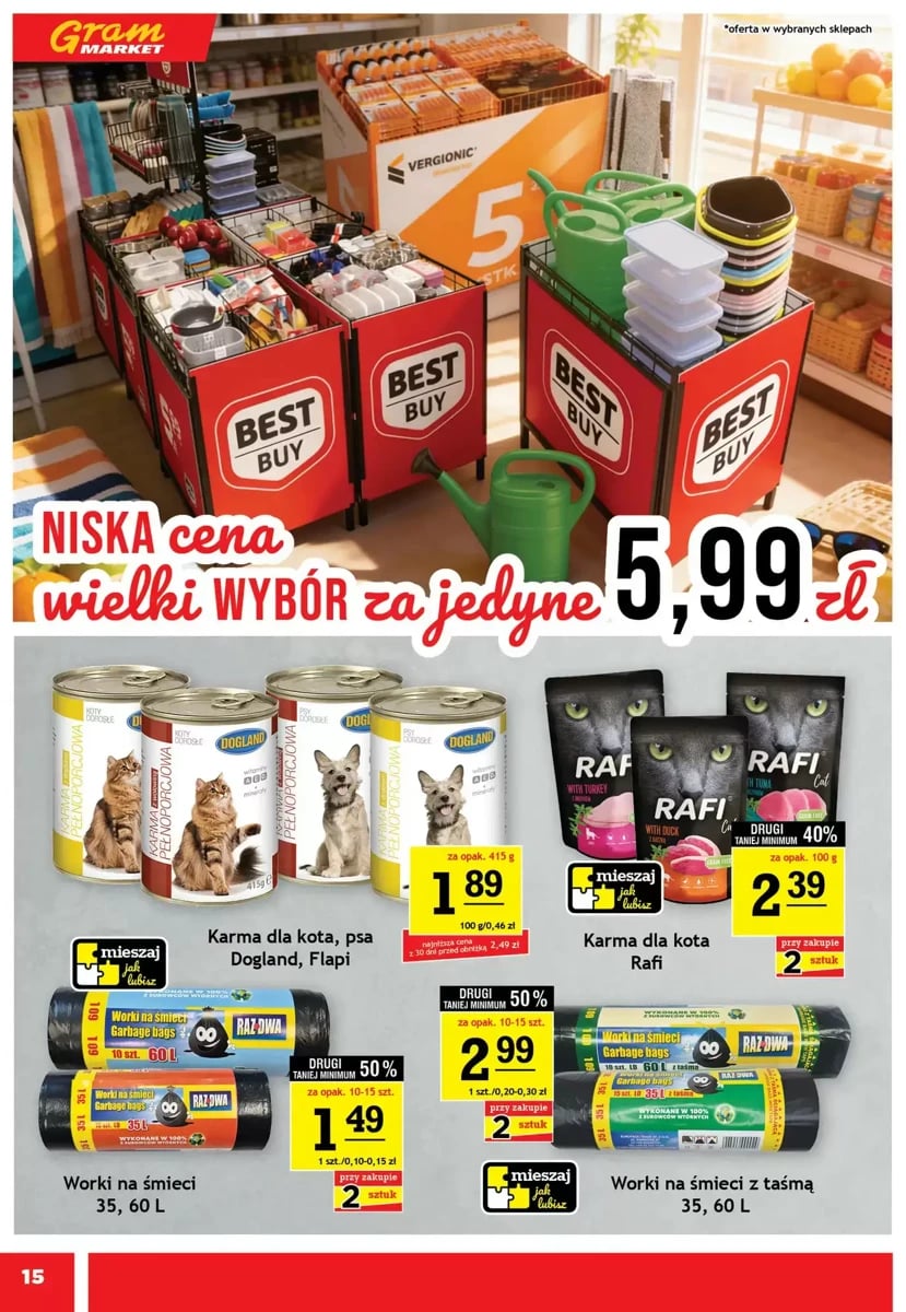Strona 15 z gazetki Gram Market
