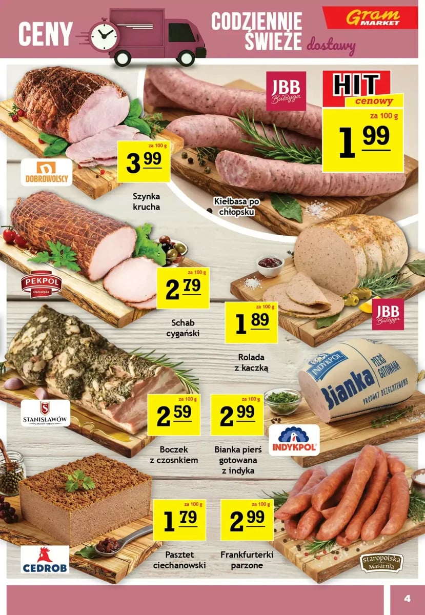 Strona 4 z gazetki Gram Market