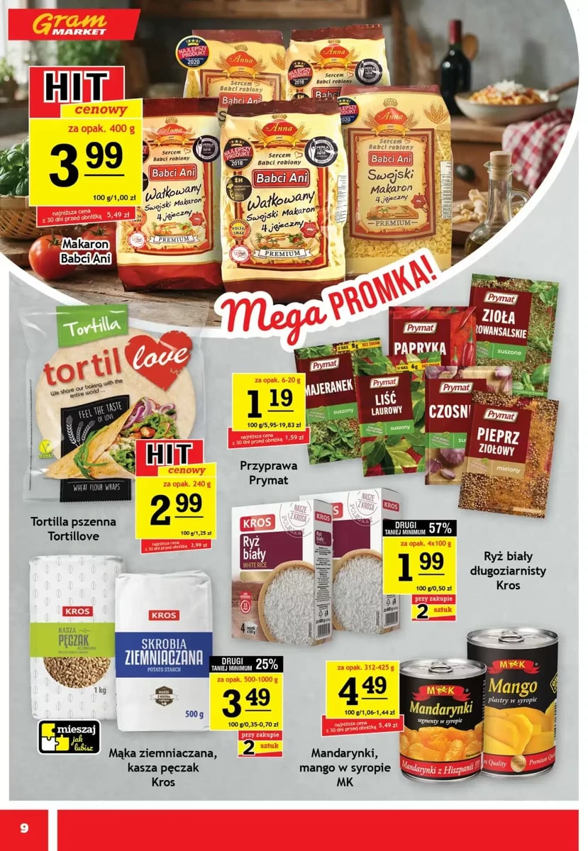Strona 9 z gazetki Gram Market