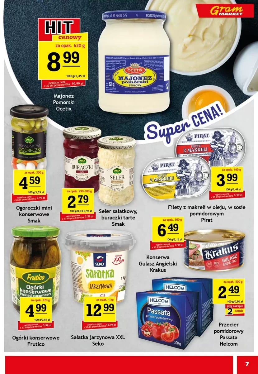 Strona 7 z gazetki Gram Market
