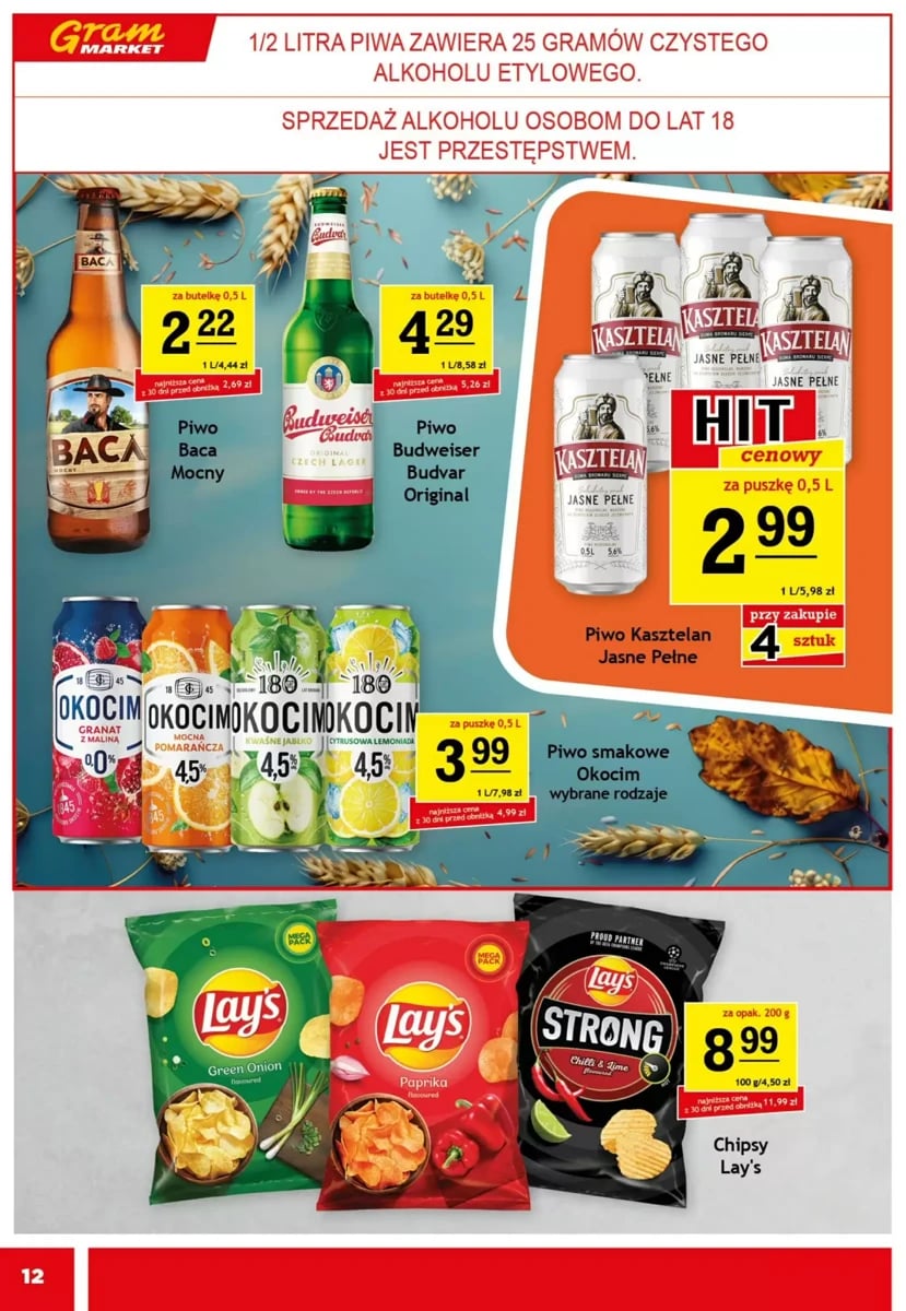 Strona 12 z gazetki Gram Market