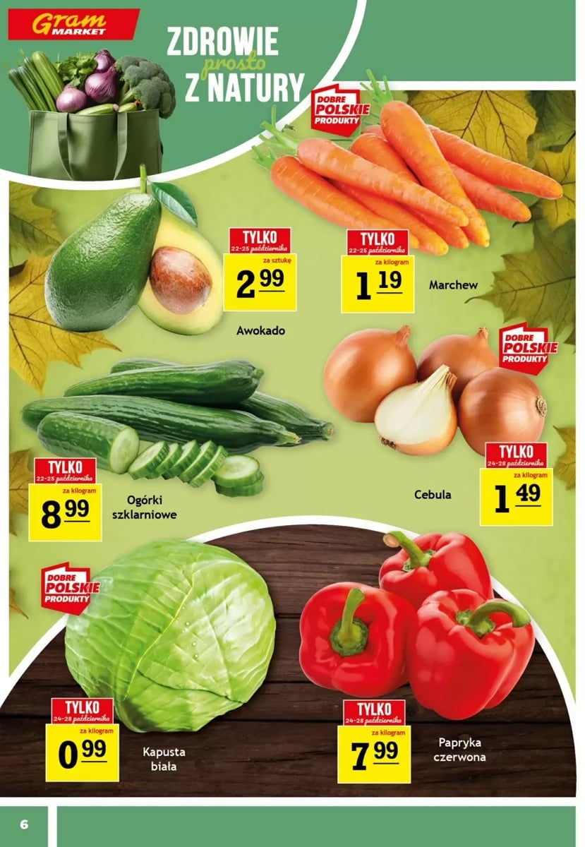 Strona 6 z gazetki Gram Market