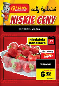 Gazetka Gram Market – 24.04.2026 – 29.04.2026