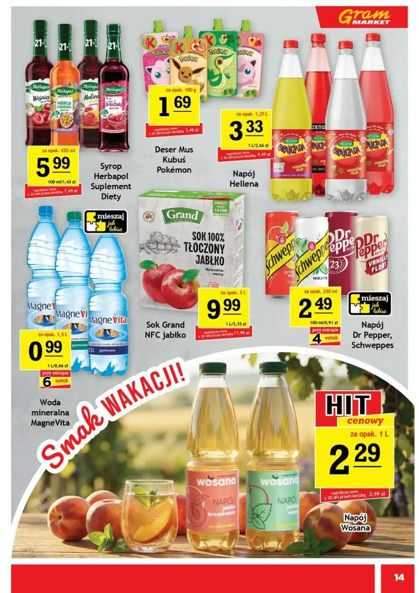 Strona 14 z gazetki Gram Market