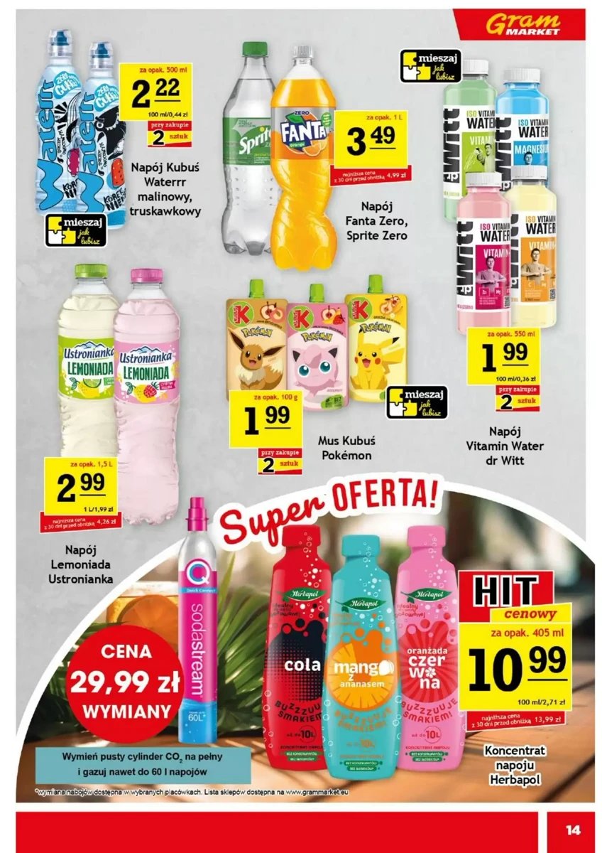 Strona 14 z gazetki Gram Market
