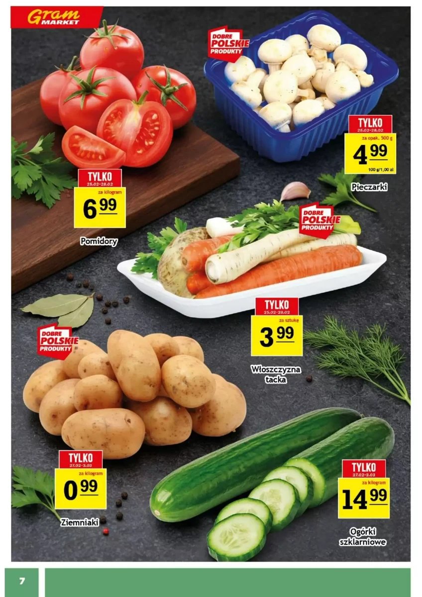 Strona 7 z gazetki Gram Market