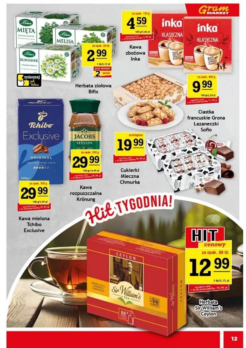 Strona 12 z gazetki Gram Market