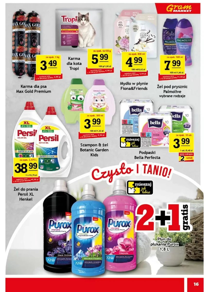 Strona 16 z gazetki Gram Market