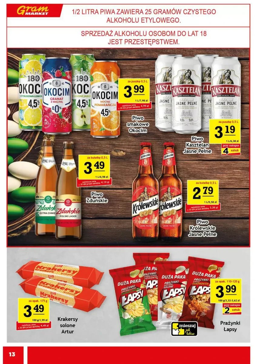 Strona 13 z gazetki Gram Market