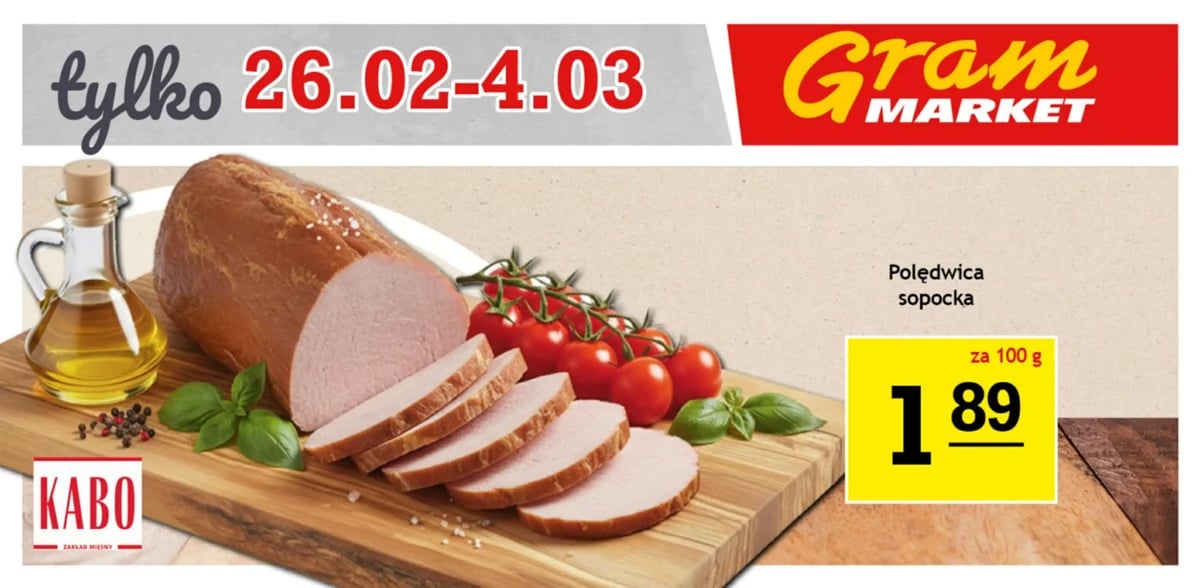 Strona 1 z gazetki Gram Market