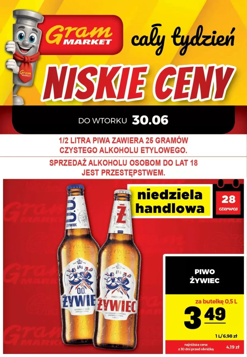 Strona 1 z gazetki Gram Market