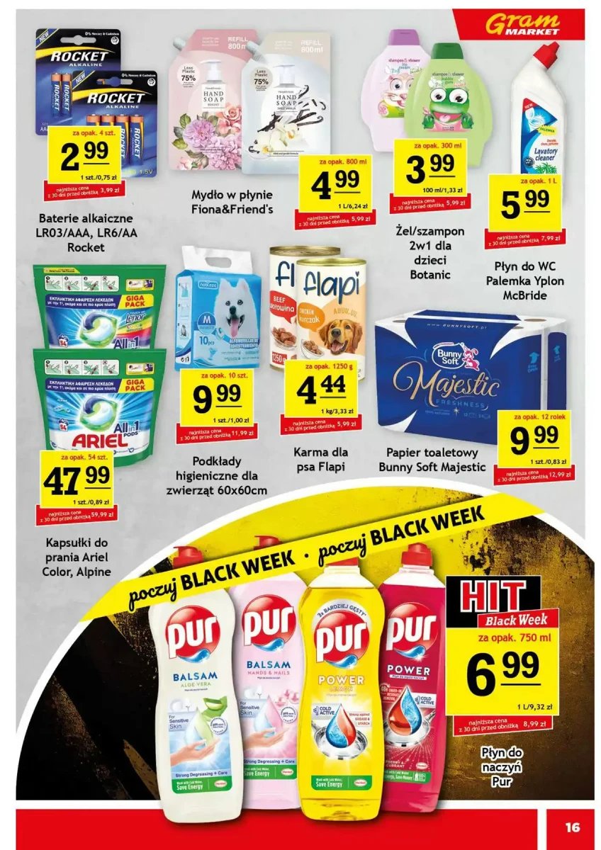 Strona 16 z gazetki Gram Market