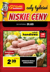 Gazetka Gram Market – 27.03.2026 – 31.03.2026