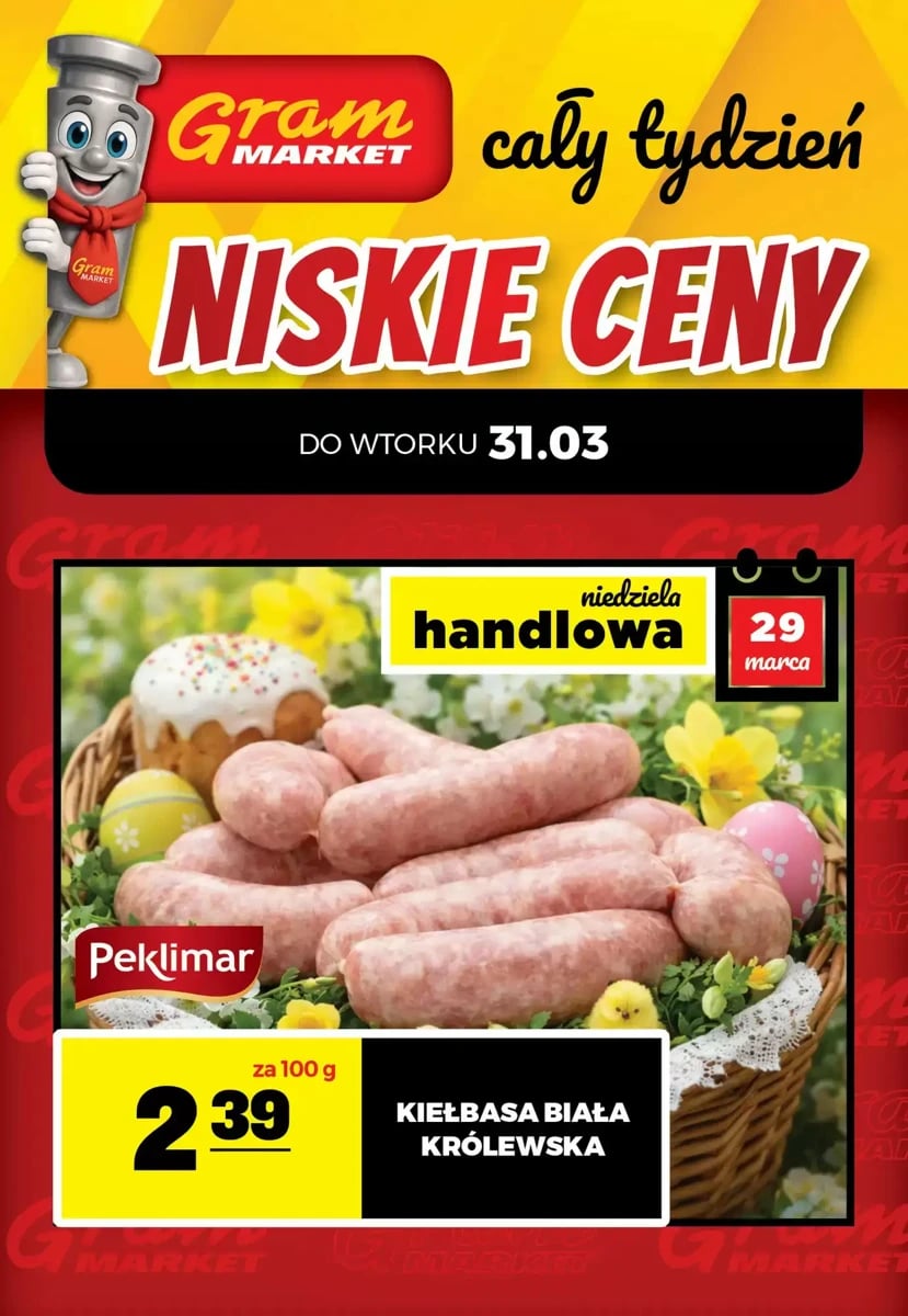 Strona 1 z gazetki Gram Market