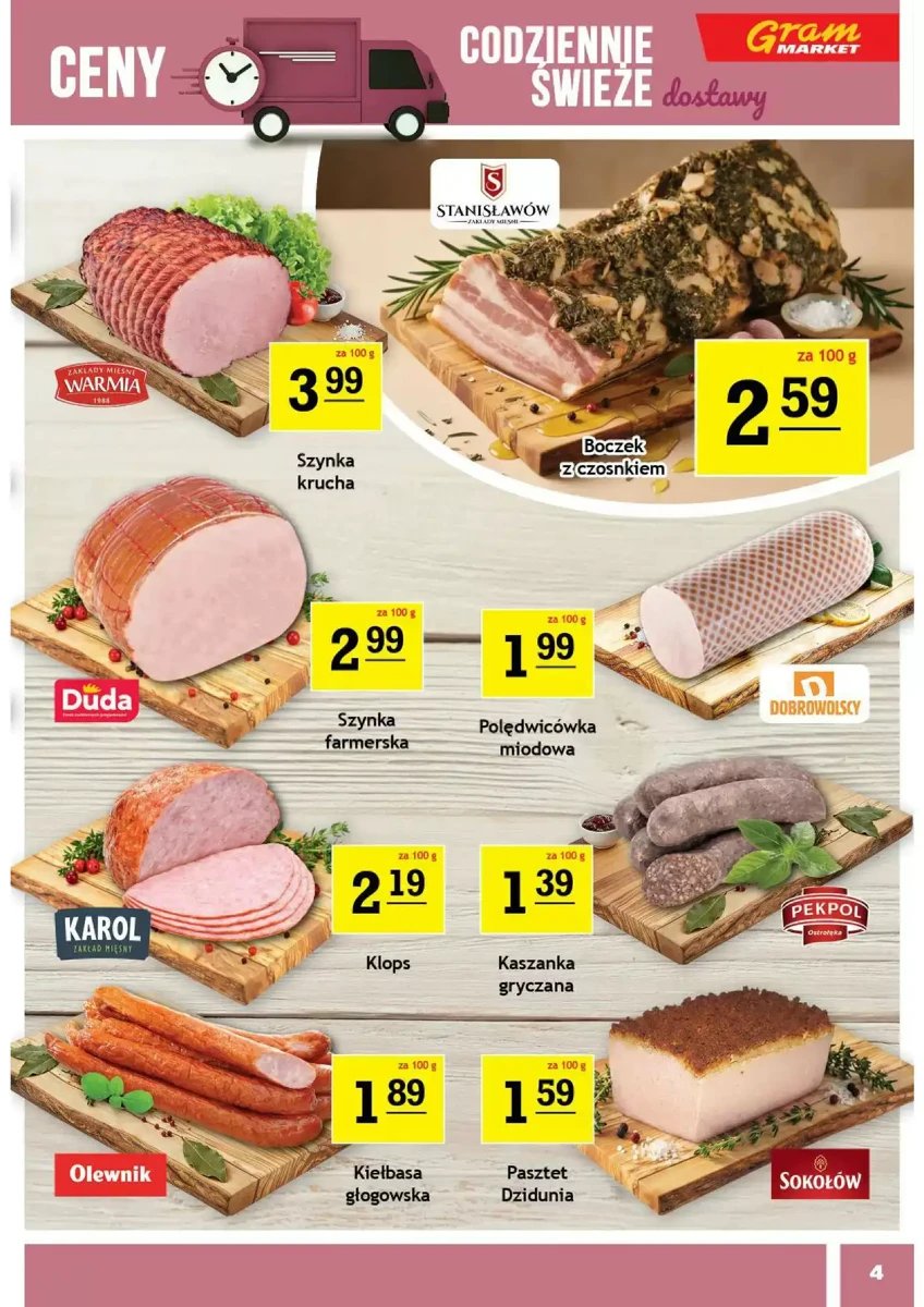 Strona 4 z gazetki Gram Market