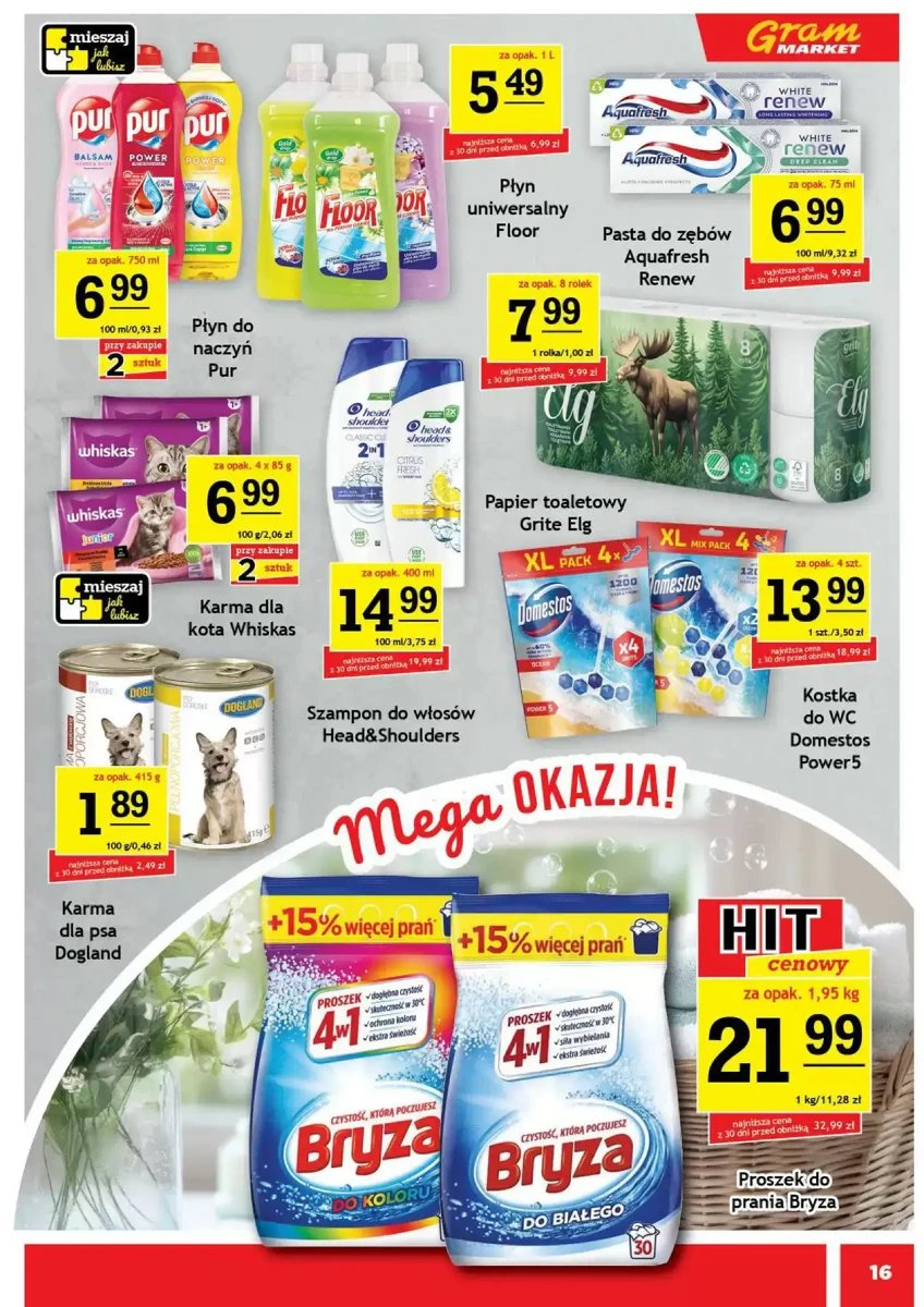 Strona 16 z gazetki Gram Market