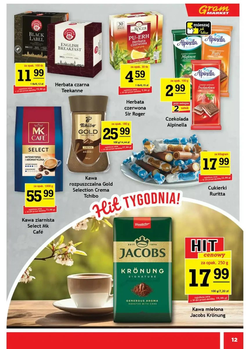 Strona 12 z gazetki Gram Market