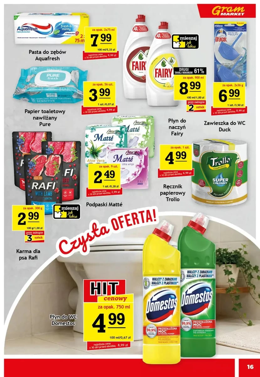 Strona 16 z gazetki Gram Market