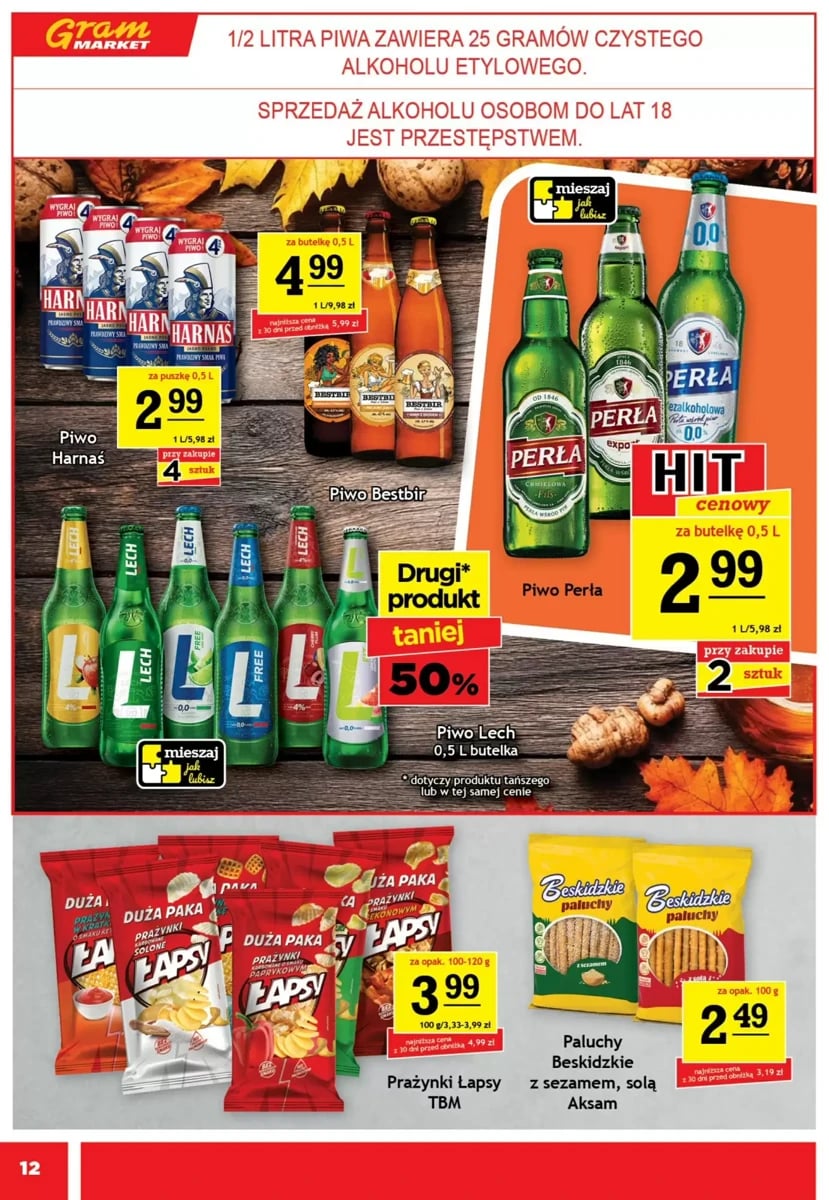 Strona 12 z gazetki Gram Market