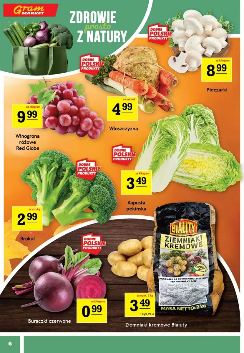Strona 6 z gazetki Gram Market
