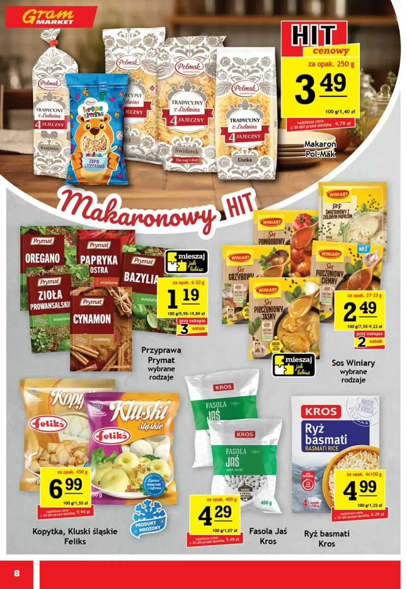 Strona 8 z gazetki Gram Market