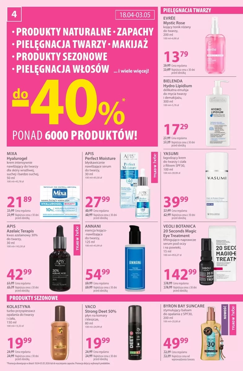 Strona 4 z gazetki Hebe