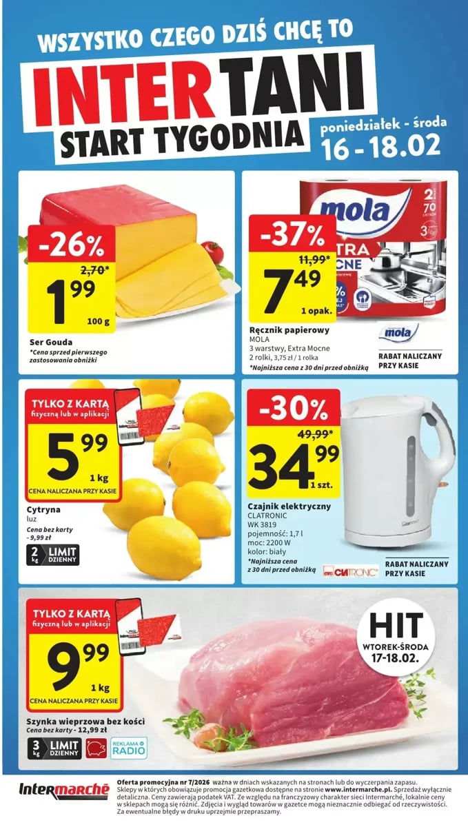 Strona 1 z gazetki Intermarche