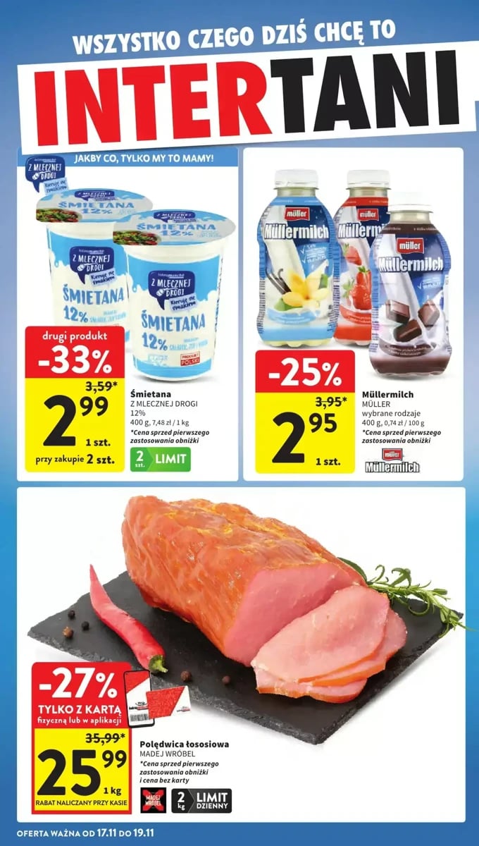 Strona 1 z gazetki Intermarche